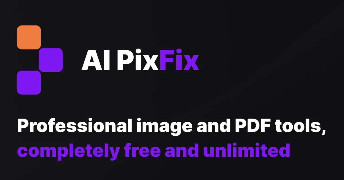 image of AI PixFix