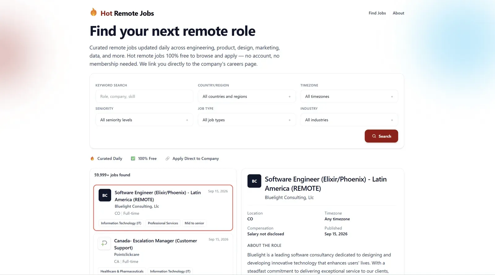 Hot Remote Jobs