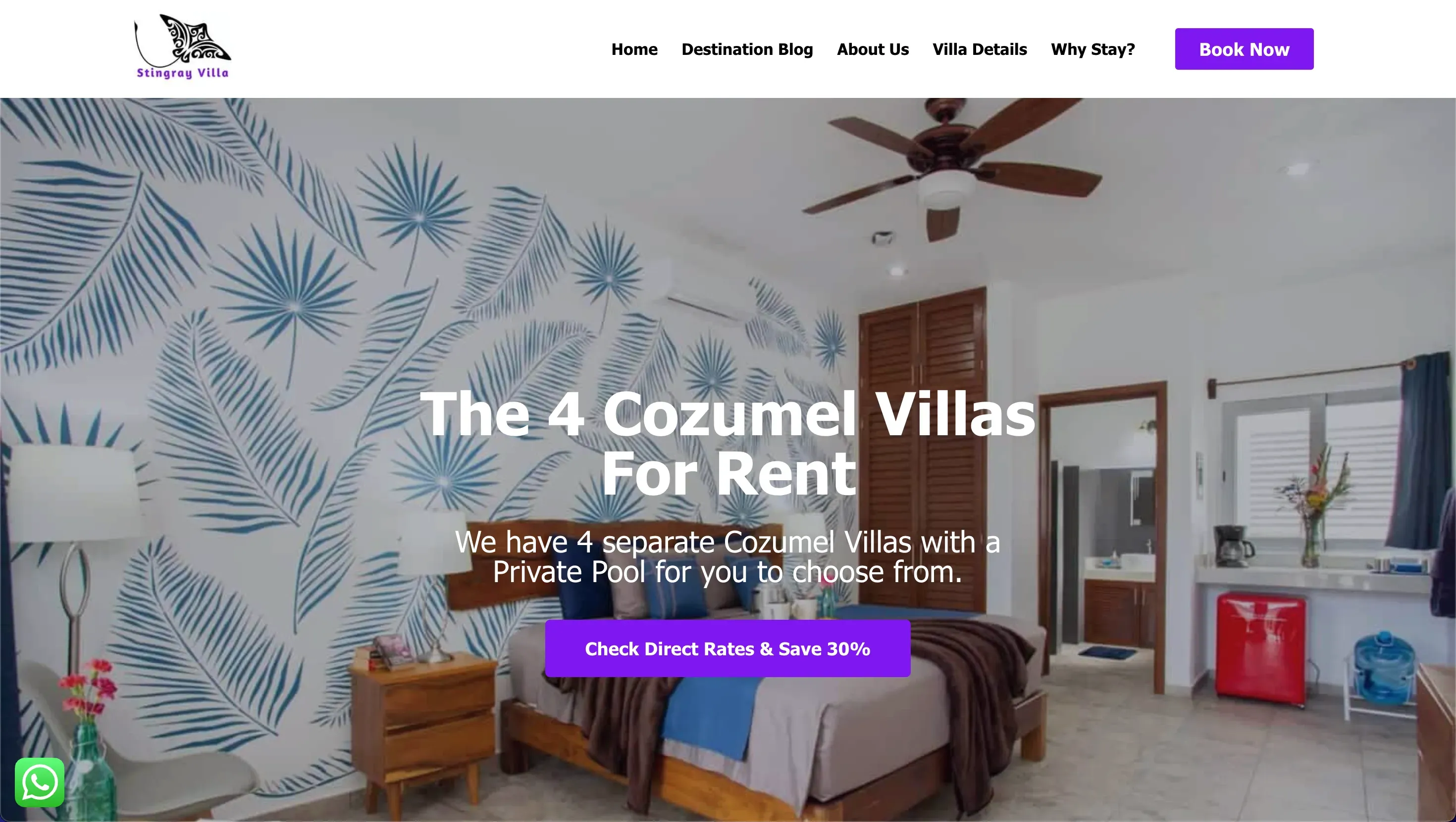 Screenshot of Stingray Villa