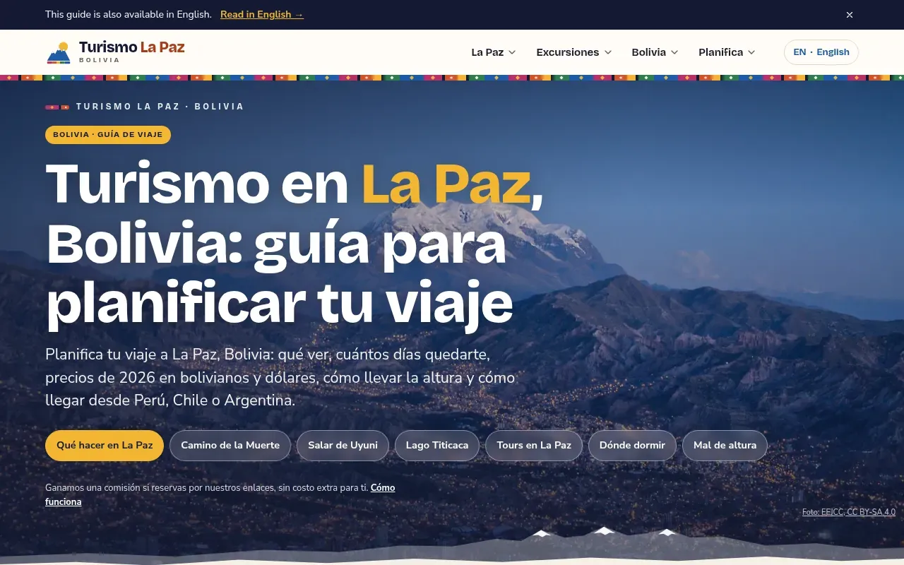 image of Turismo La Paz Bolivia