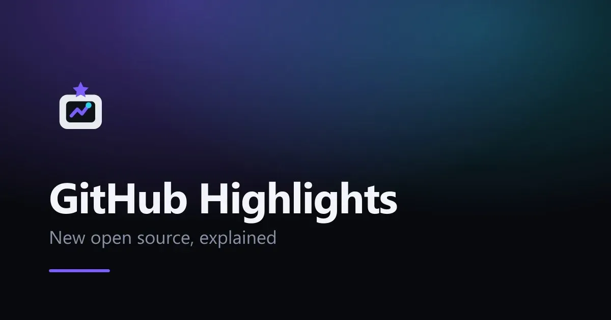 icon of GitHub Highlights