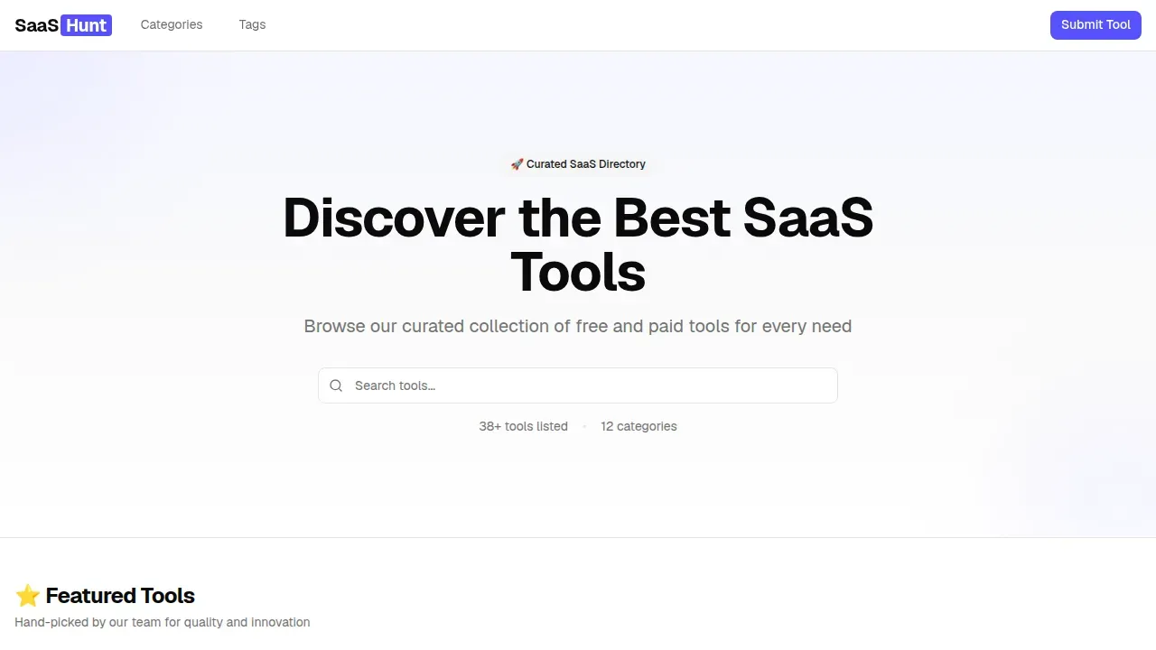 image of SaaSHunt