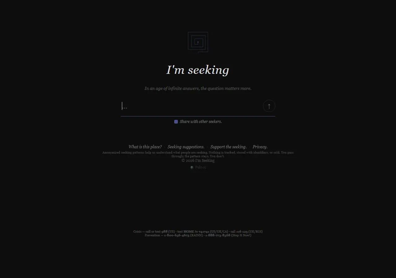 I'm Seeking