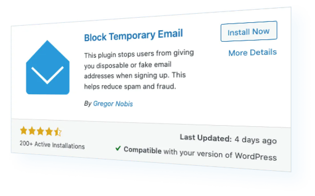 image of IsTempMail