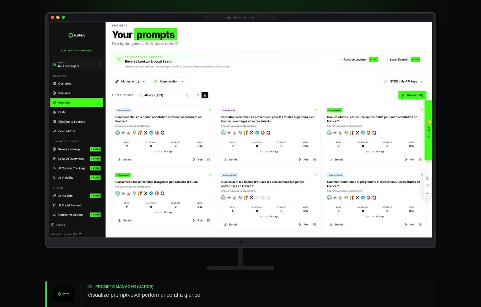 image of LLM Search Console