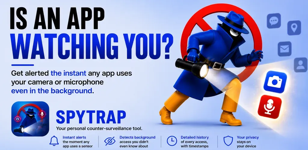 image of Spytrap - Who's watching you?