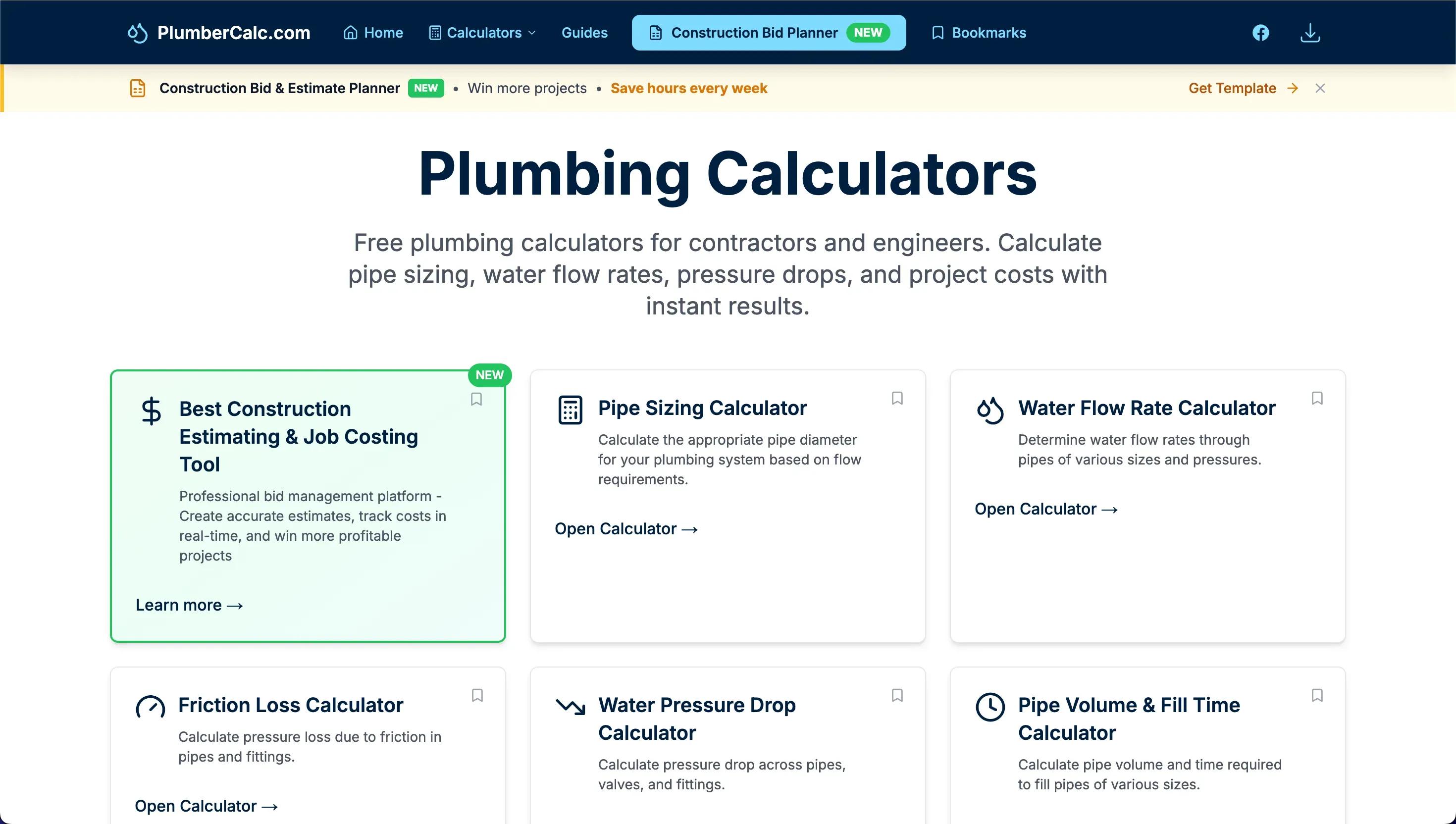 image of PlumberCalc