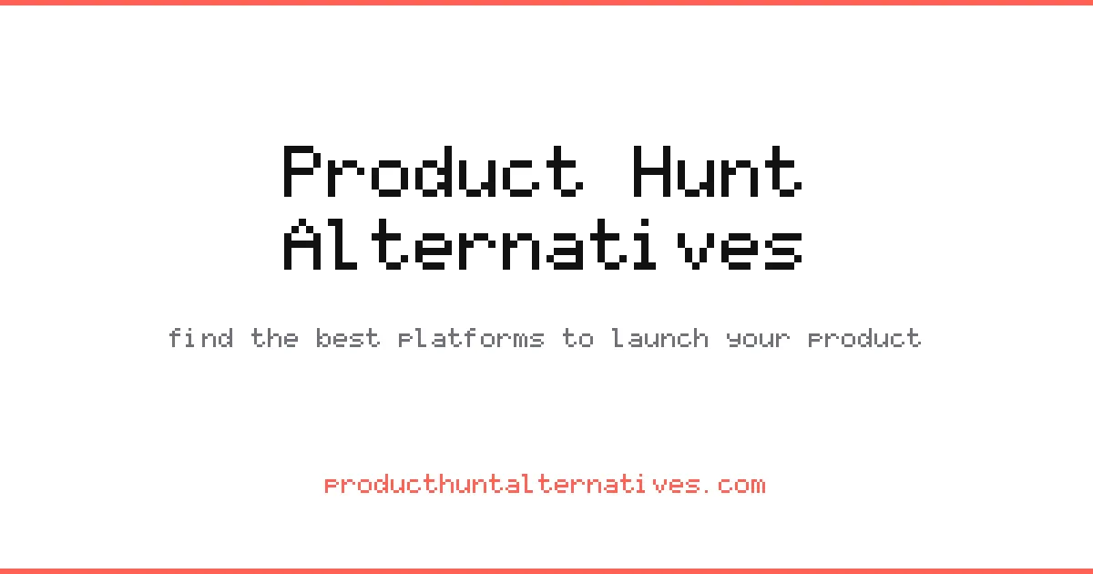 image of Product Hunt Alternatives