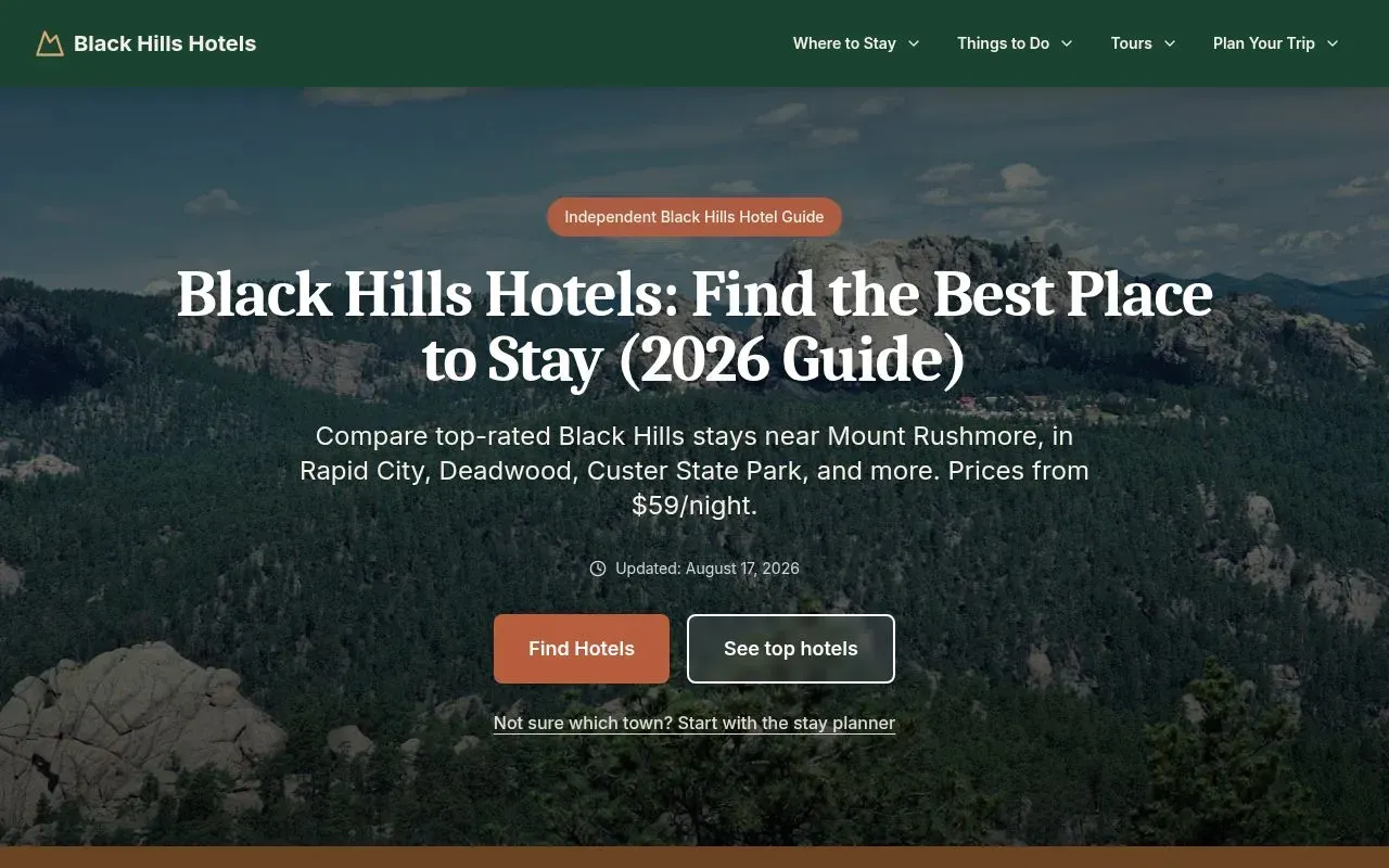 image of Black Hills Hotels