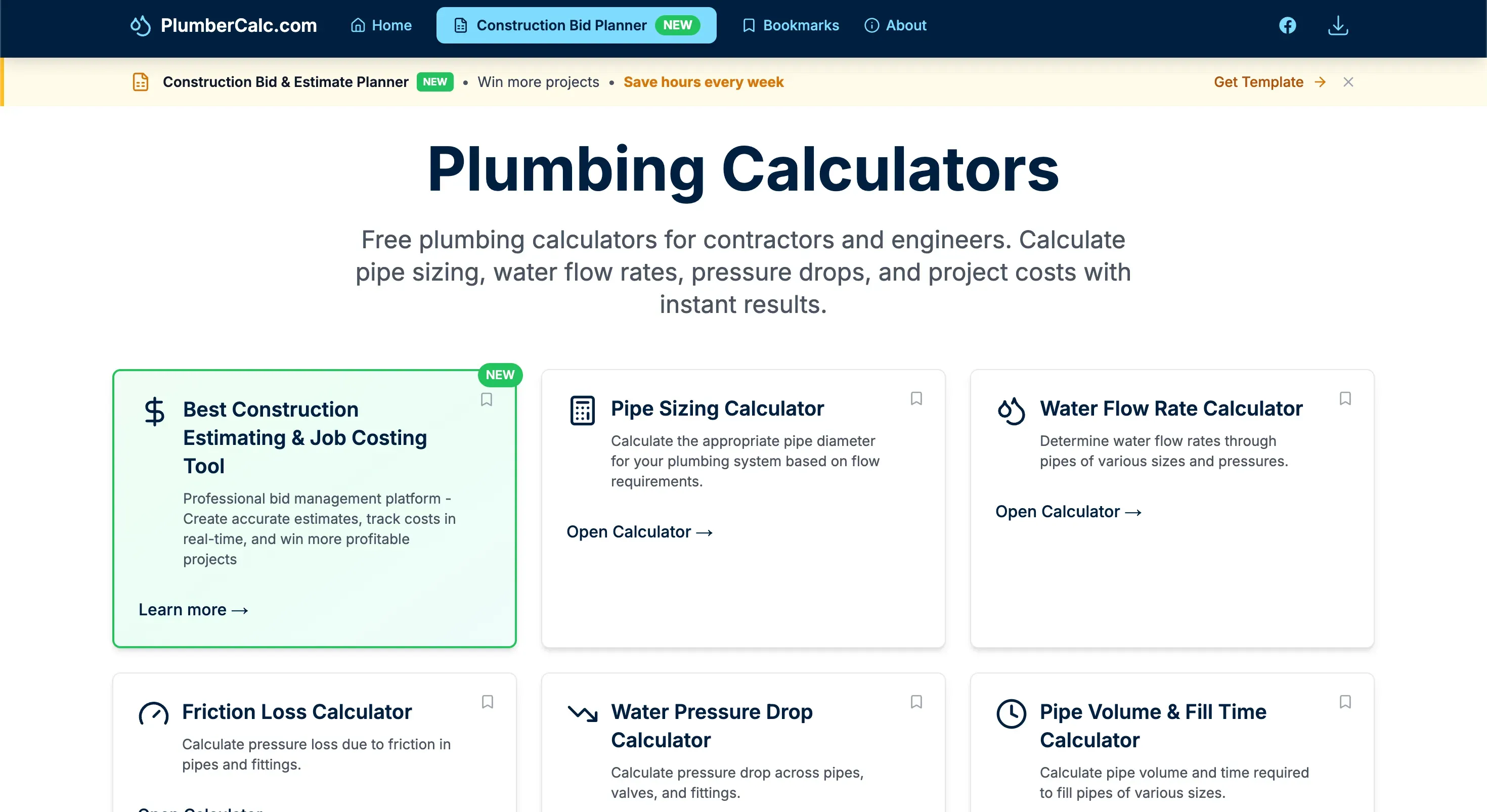 image of PlumberCalc