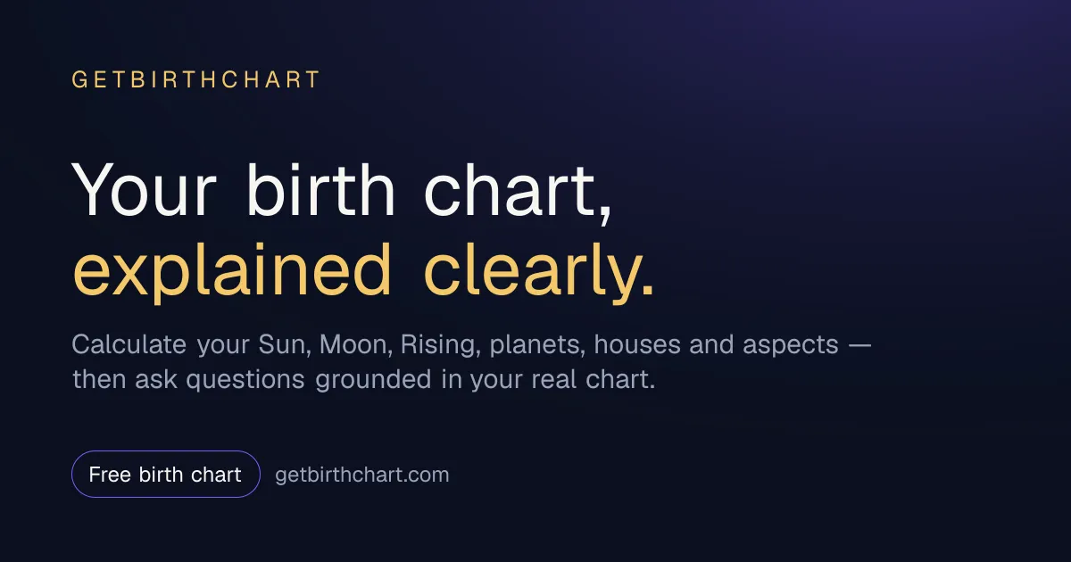 image 1 for GetBirthChart