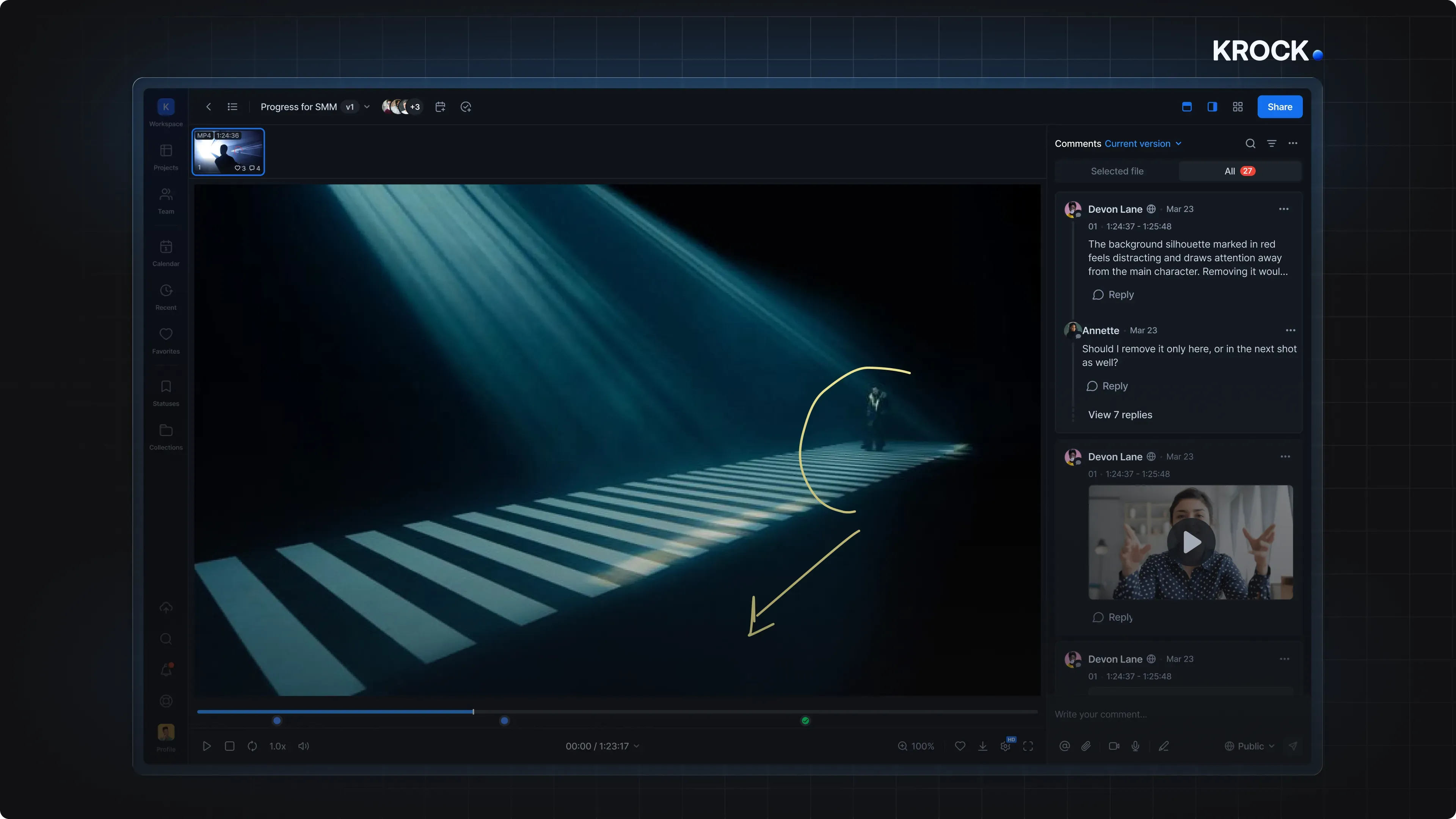 Screenshot of KROCK.IO