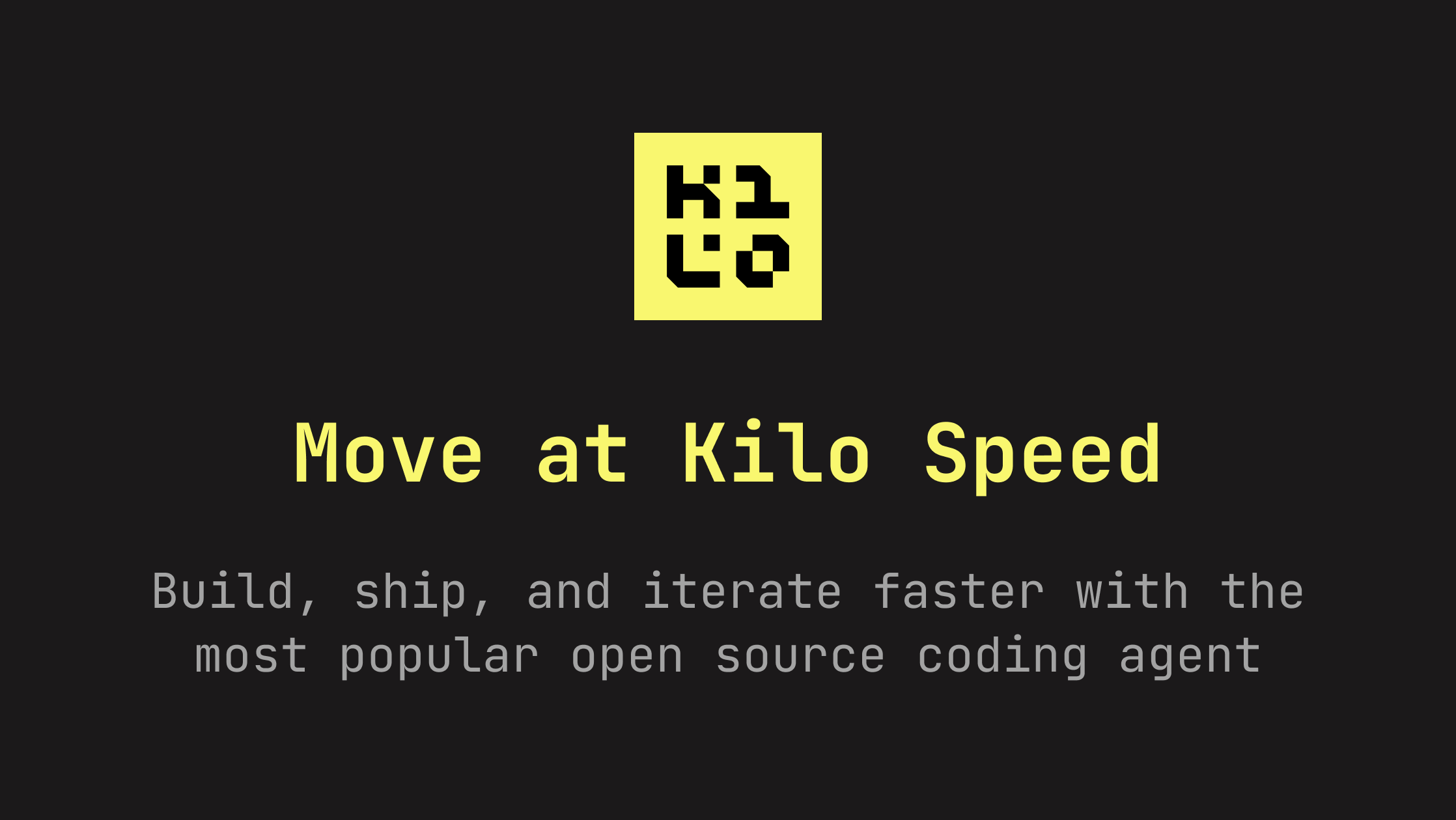 image of Kilo Code