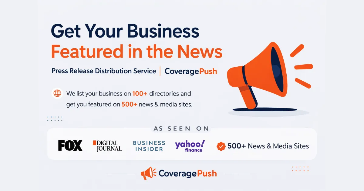 Screenshot of CoveragePush