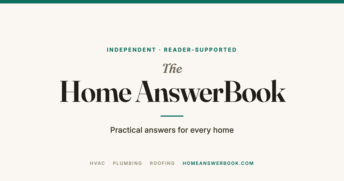 The Home AnswerBook